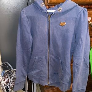 Medium Blue Fox Hoodie
